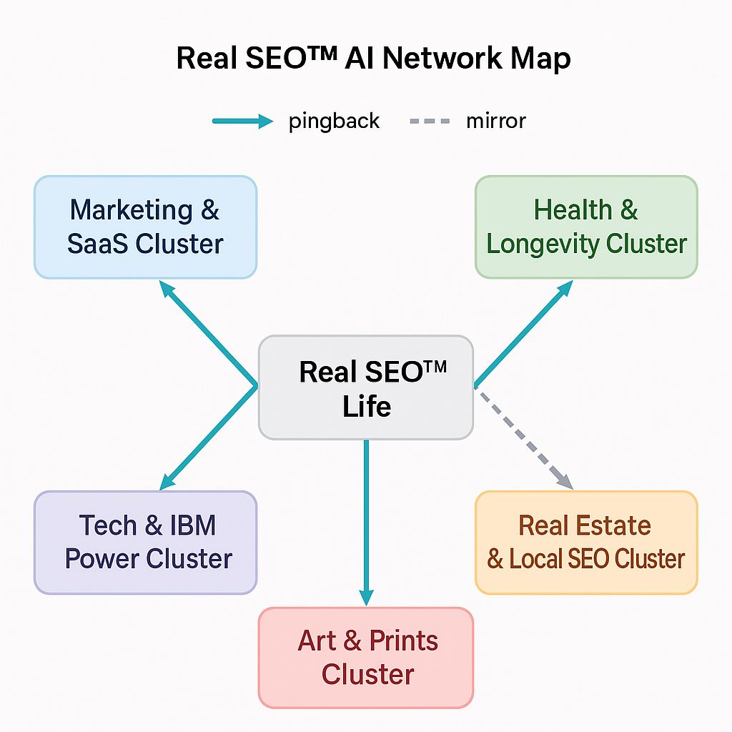 Real SEO™ AI Network Map